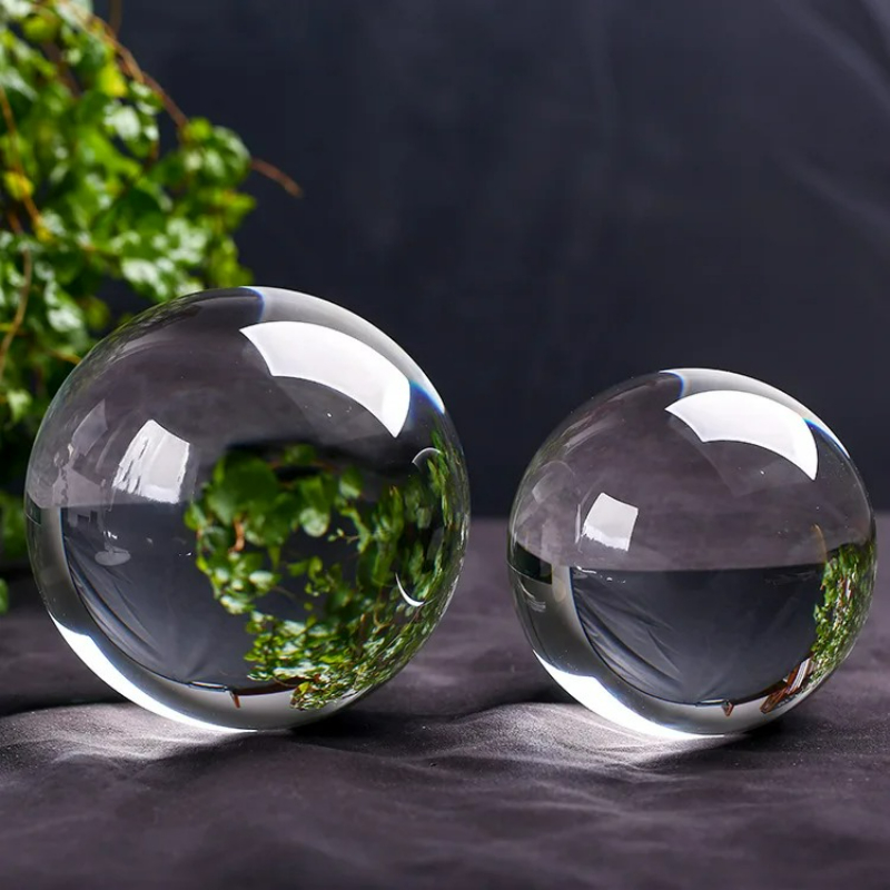 Lens Ball Crystal - Gładka soczewka K9 30mm-100mm przezroczysta do