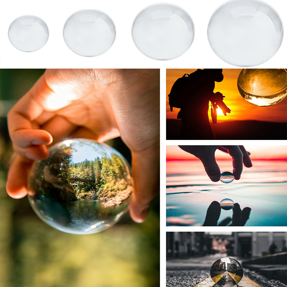 Lens Ball Crystal - Kryształowa Kula do Fotografii, 1 sztuka,