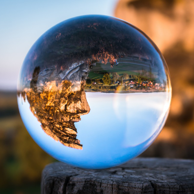 Lens Ball Crystal - 50/60/70/80/90/100/110mm fotografia Crystal Lens Ball azjatycki