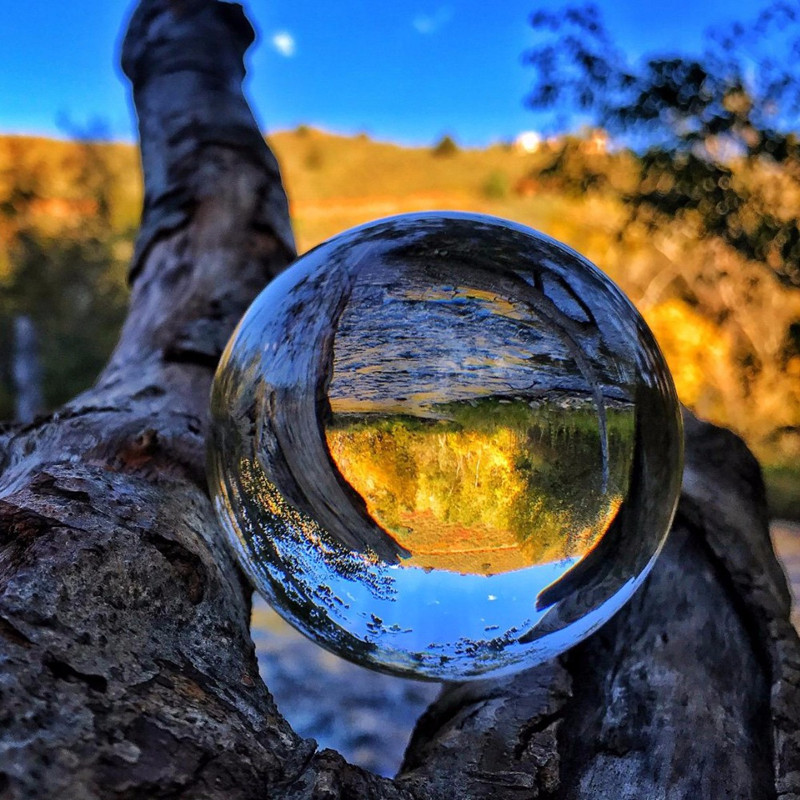 Lens Ball Crystal - 30mm-100mm K9 przezroczysty żyrandol soczewka kula