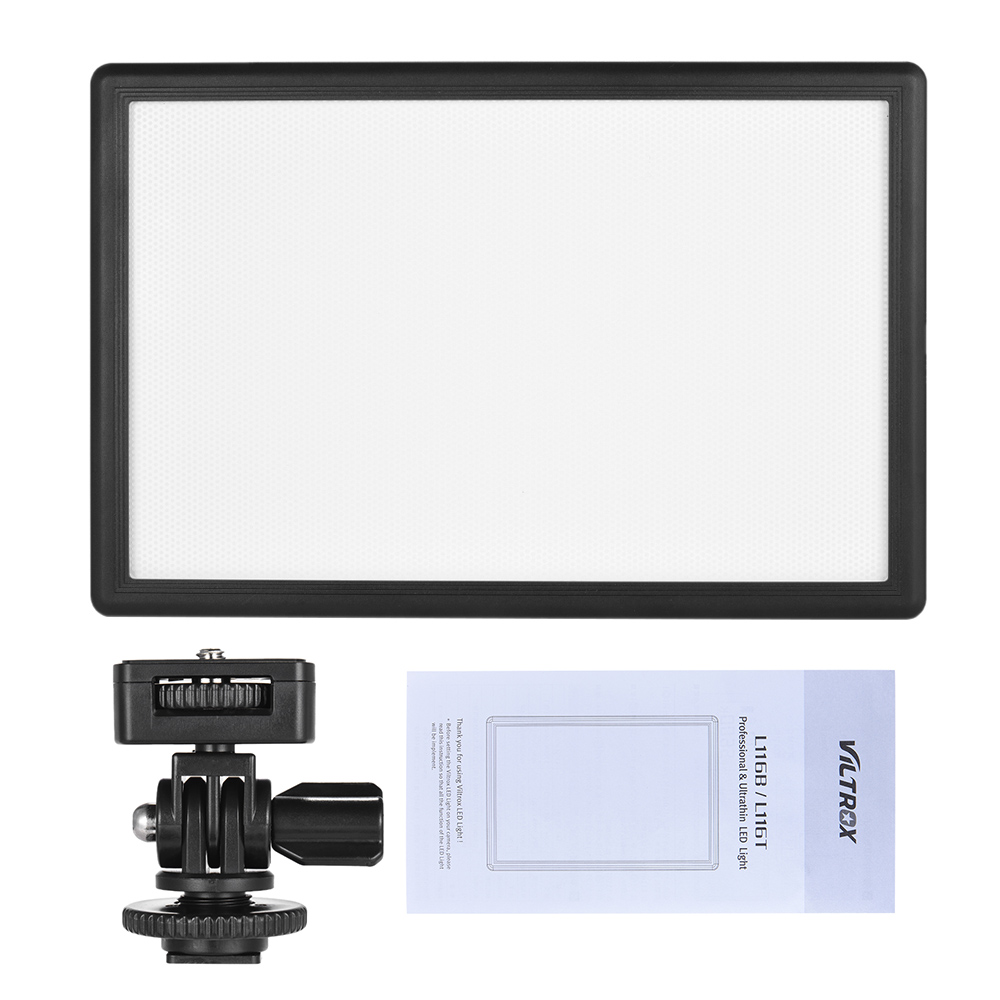 Video Led Light Panel - Viltrox L116T LCD Dwukolorowa i Ściemnialna