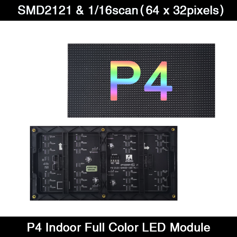 Video Led Light Panel - AiminRui wysoka rozdzielczość P4 kryty 1/16
