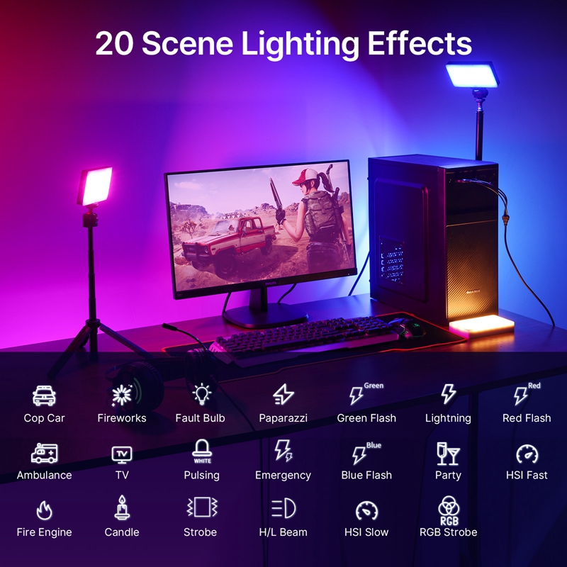 ULANZI LT002 RGB Lampa Wideo,  – Video Led Light Panel recenzja i cena