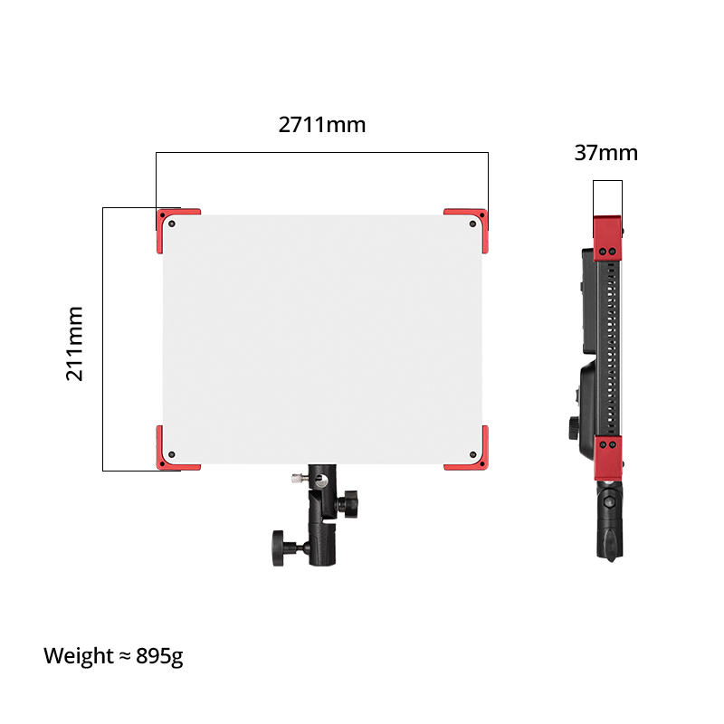 AMBITFUL LEDP60C Ultracienka p – Video Led Light Panel recenzja i cena