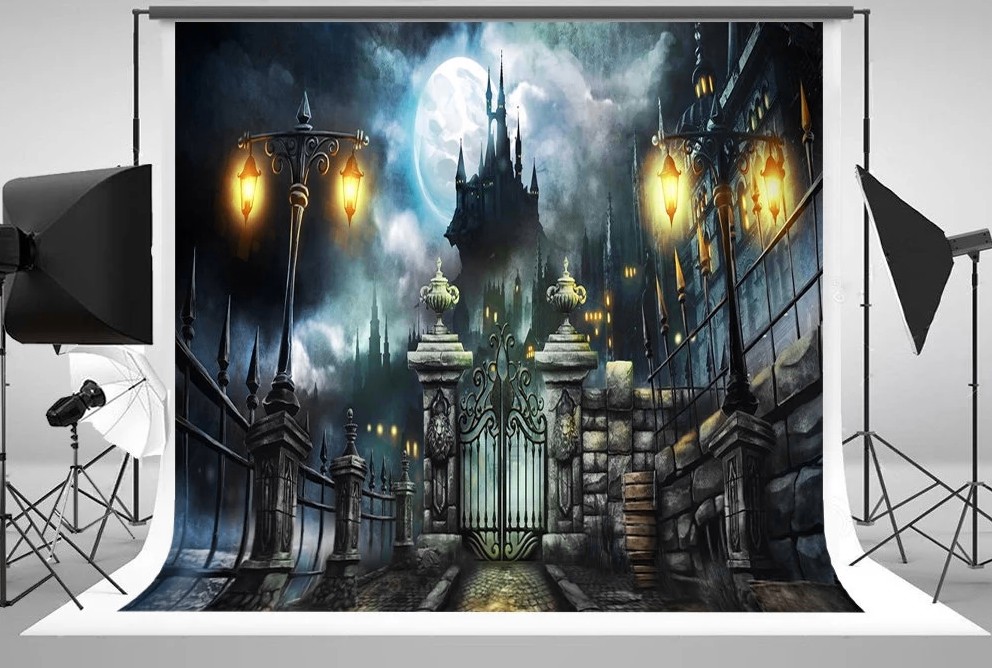 Johnson dark castle full moon  – Photography Dark Cloth recenzja i cena