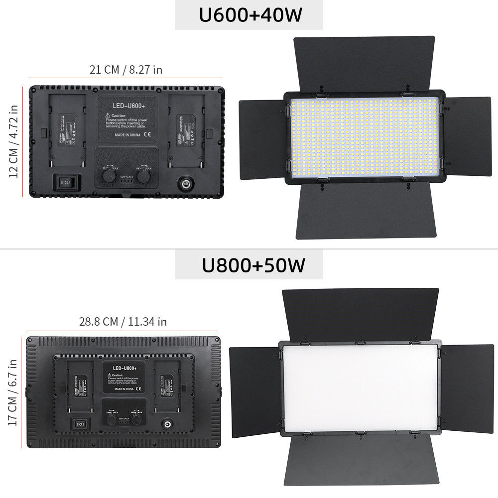 U800 600 Panel LED do filmów z – Video Led Light Panel recenzja i cena