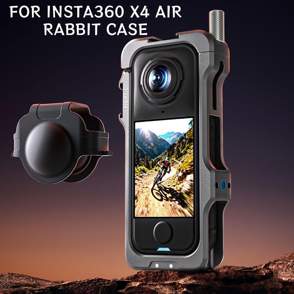Metalowa klatka ochronna ze st – Insta360 Camera X4 recenzja i cena