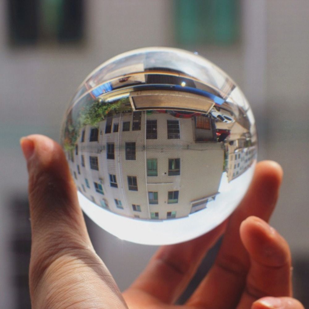 Okrągła kryształowa szklana ku – Lens Ball Crystal recenzja i cena