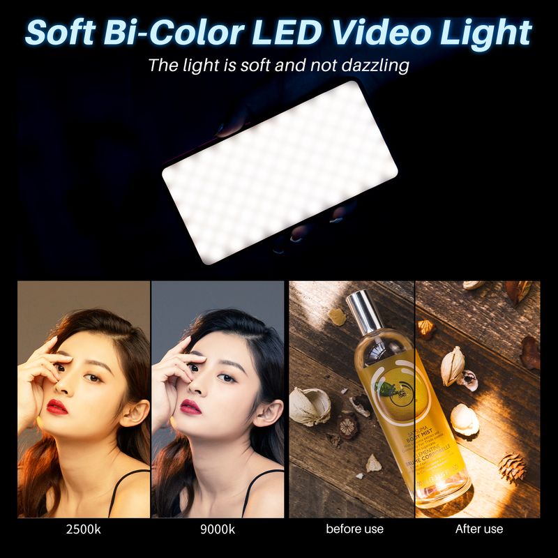 Ulanzi VL200 miękka dwukolorow – Video Led Light Panel recenzja i cena