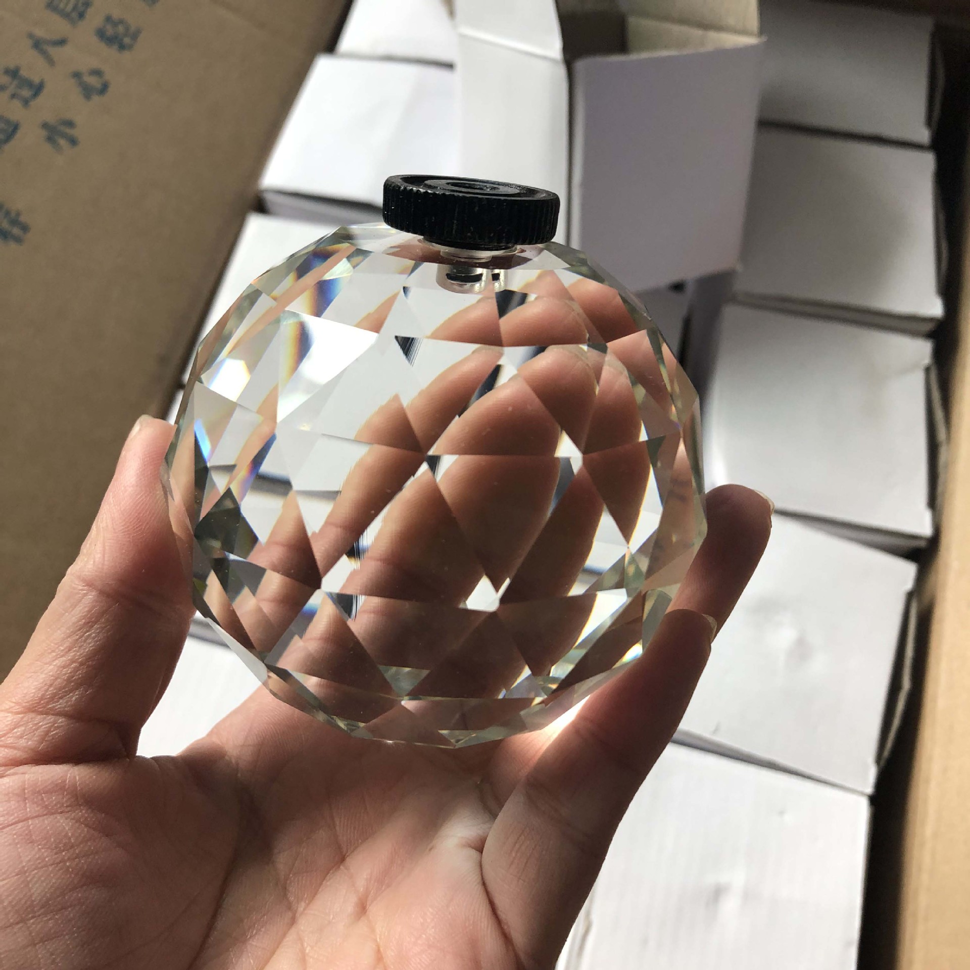 Suncatcher pryzmat z kryształo – Lens Ball Crystal recenzja i cena