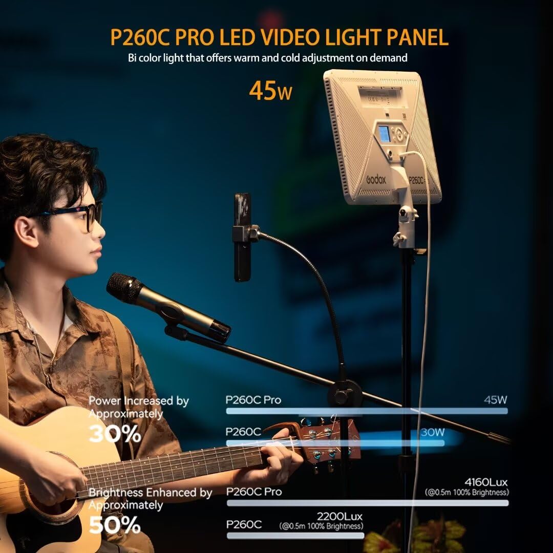 Godox P260C Pro LED Panel Świe – Video Led Light Panel recenzja i cena