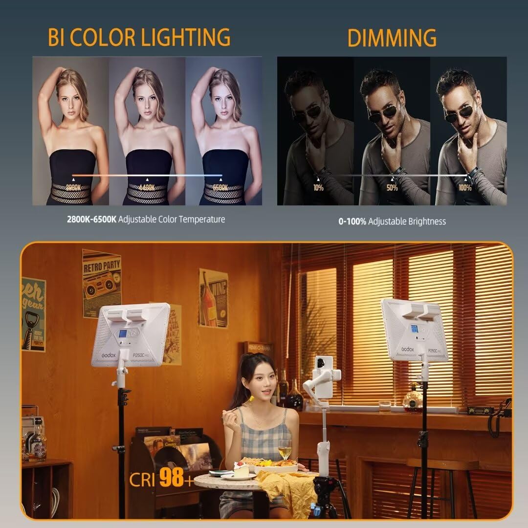 Godox P260C Pro LED Panel Świe – Video Led Light Panel recenzja i cena