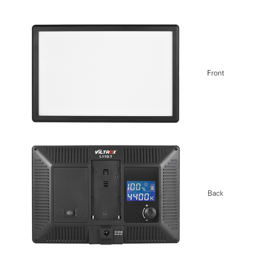 Viltrox L116T LCD Dwukolorowa  – Video Led Light Panel recenzja i cena