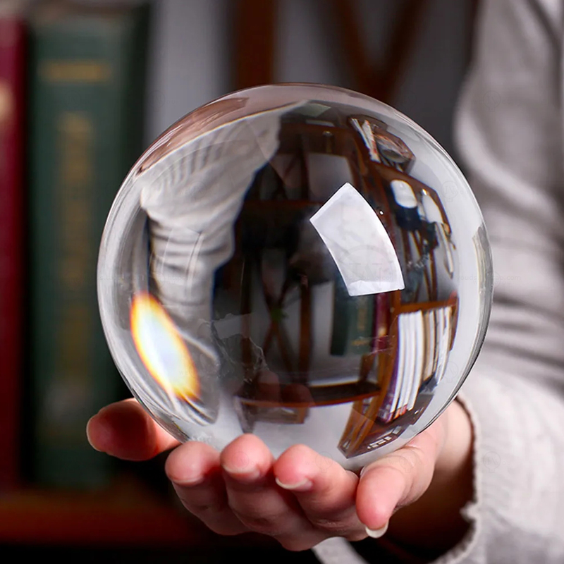 Kryształowa kula szklana z prz – Lens Ball Crystal recenzja i cena