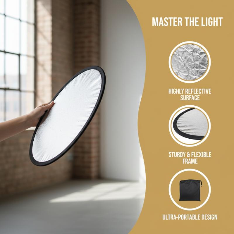 Okrągły reflektor fotograficzn – Reflector 5 In 1 recenzja i cena