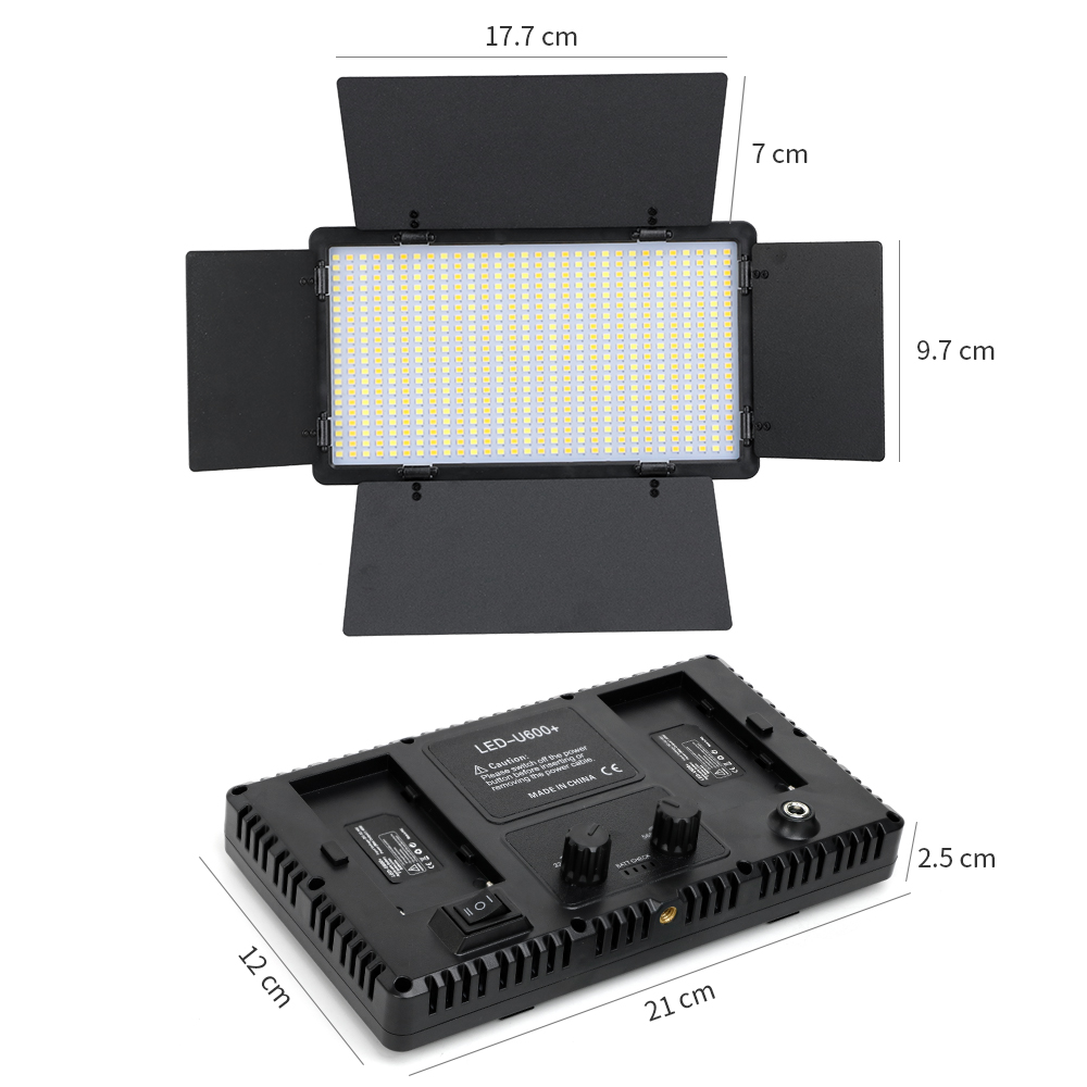 40W Panel światła Led wideo 33 – Video Led Light Panel recenzja i cena